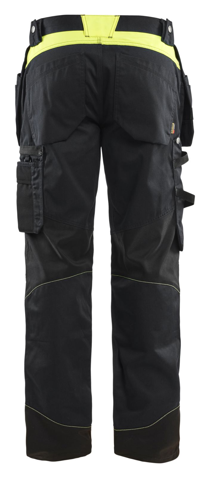 Blaklader Broeken 15551860 zwart-fluo geel(9933)