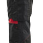 Blaklader Broeken 15551860 zwart-rood(9956)