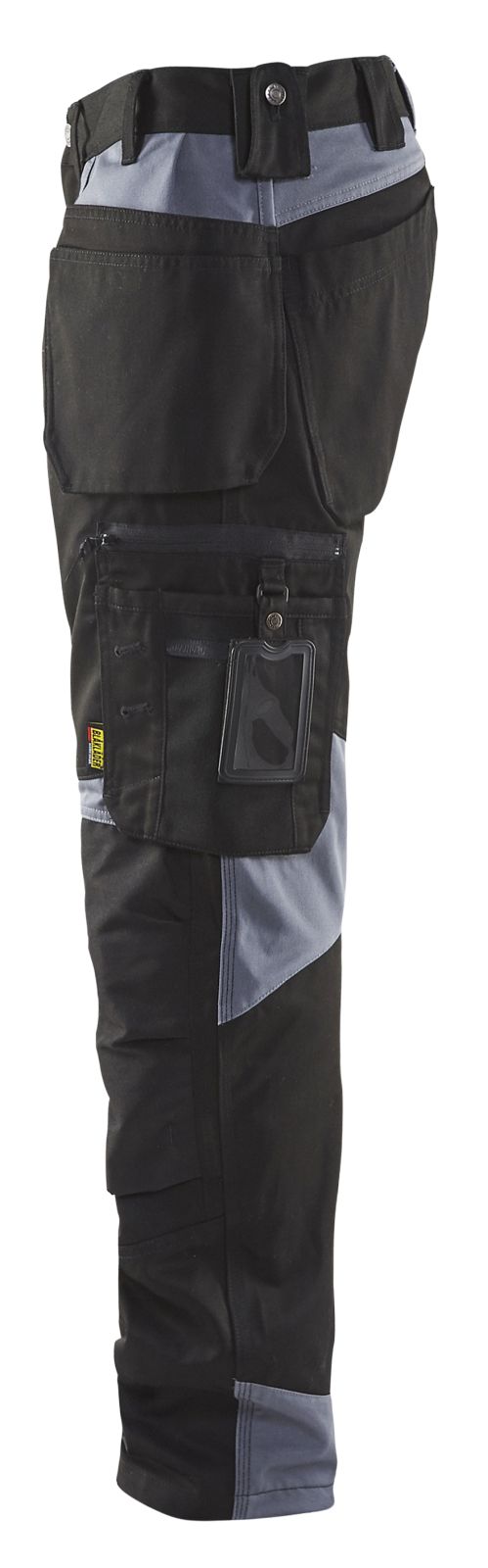 Blaklader Broeken 15551860 zwart-grijs(9994)