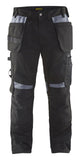 Blaklader Broeken 15551860 zwart-grijs(9994)