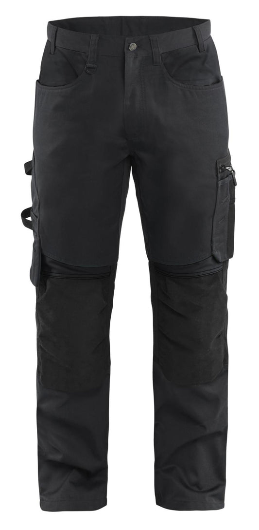 Blaklader Ambacht Werkbroeken 15561310 stretch kniezakken zwart(9900)