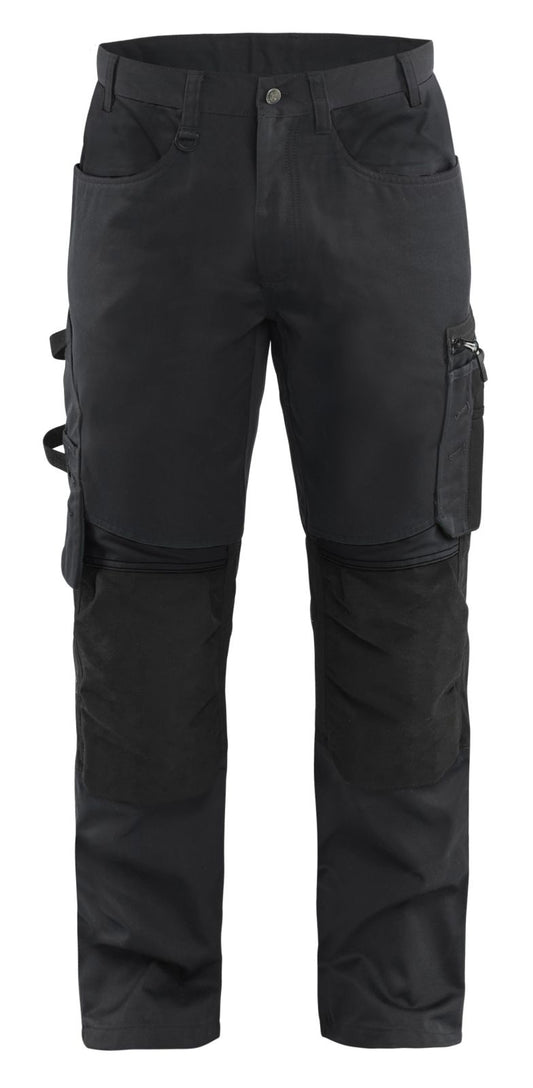 Blaklader Ambacht Werkbroeken 15561310 stretch kniezakken zwart(9900)