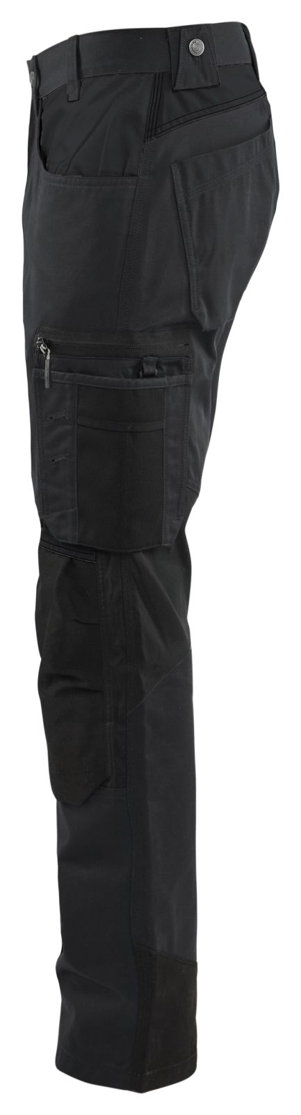 Blaklader Ambacht Werkbroeken 15561310 stretch kniezakken zwart(9900)