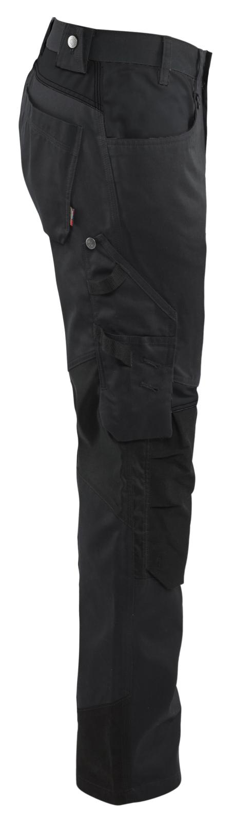 Blaklader Ambacht Werkbroeken 15561310 stretch kniezakken zwart(9900)