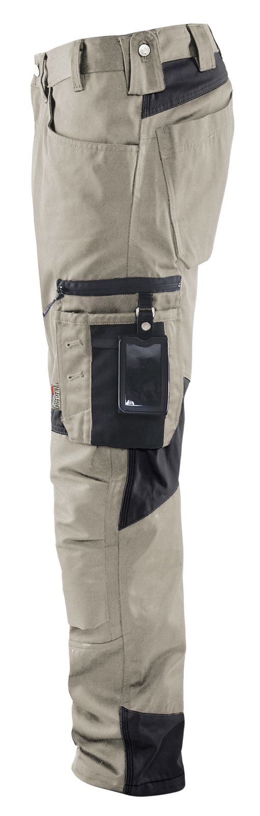 Blaklader Broeken 15561860 steen-zwart(2799)