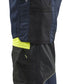 Blaklader Ambacht Werkbroeken 15561860 stretch kniezakken donker marineblauw-fluo geel(8633)
