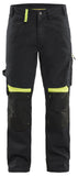 Blaklader Werkbroeken 15561860 zwart-fluo geel(9933)