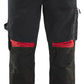 Blaklader Werkbroeken 15561860 zwart-rood(9956)