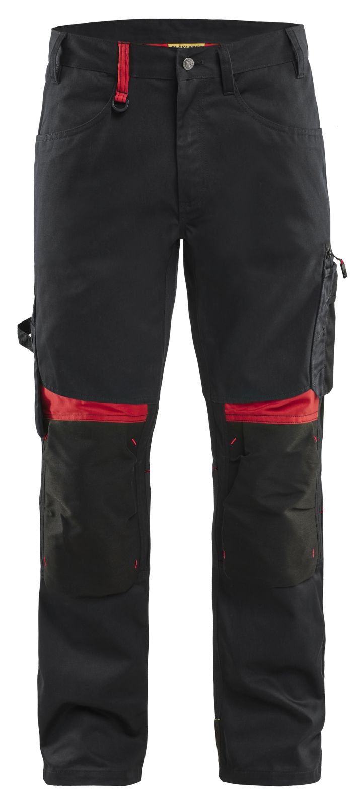 Blaklader Werkbroeken 15561860 zwart-rood(9956)