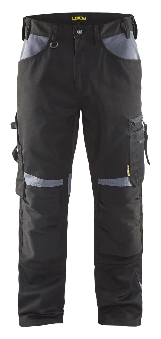 Blaklader Broeken 15561860 zwart-grijs(9994)