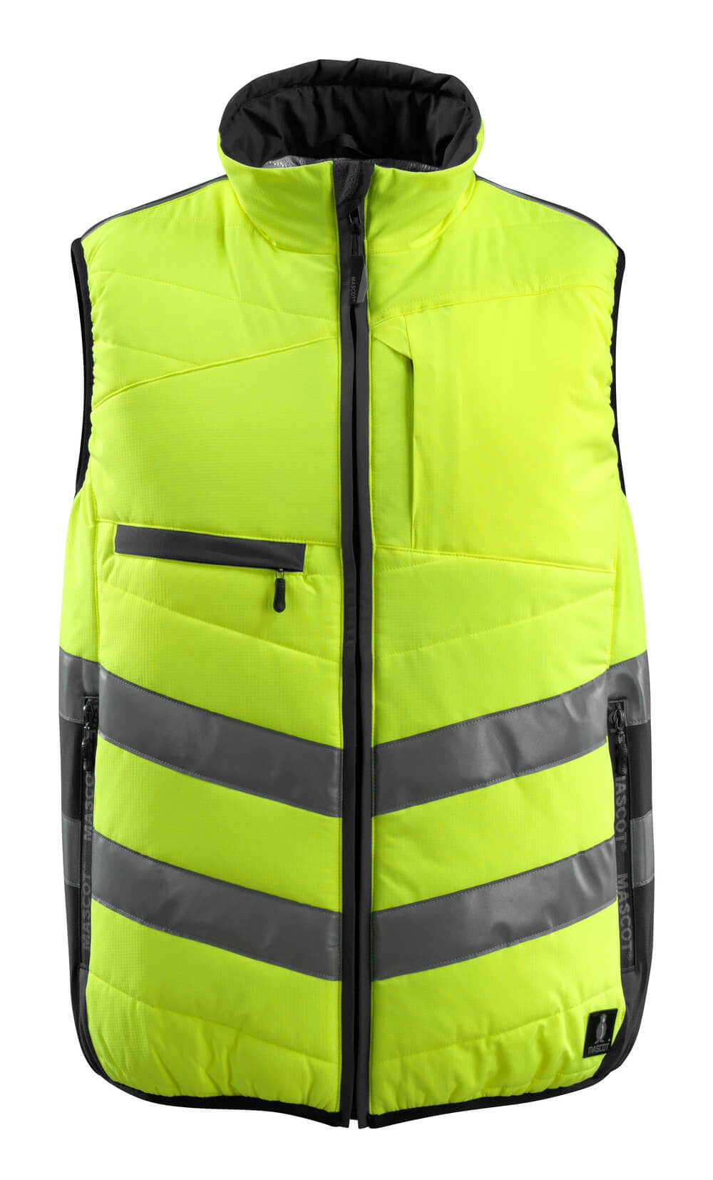 Mascot Safe Supreme Bodywarmers 15565-249 Grimsby fluo geel-zwart(1709)