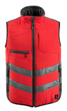 Mascot Safe Supreme Bodywarmers 15565-249 Grimsby fluo rood-donker antracietgrijs(22218)