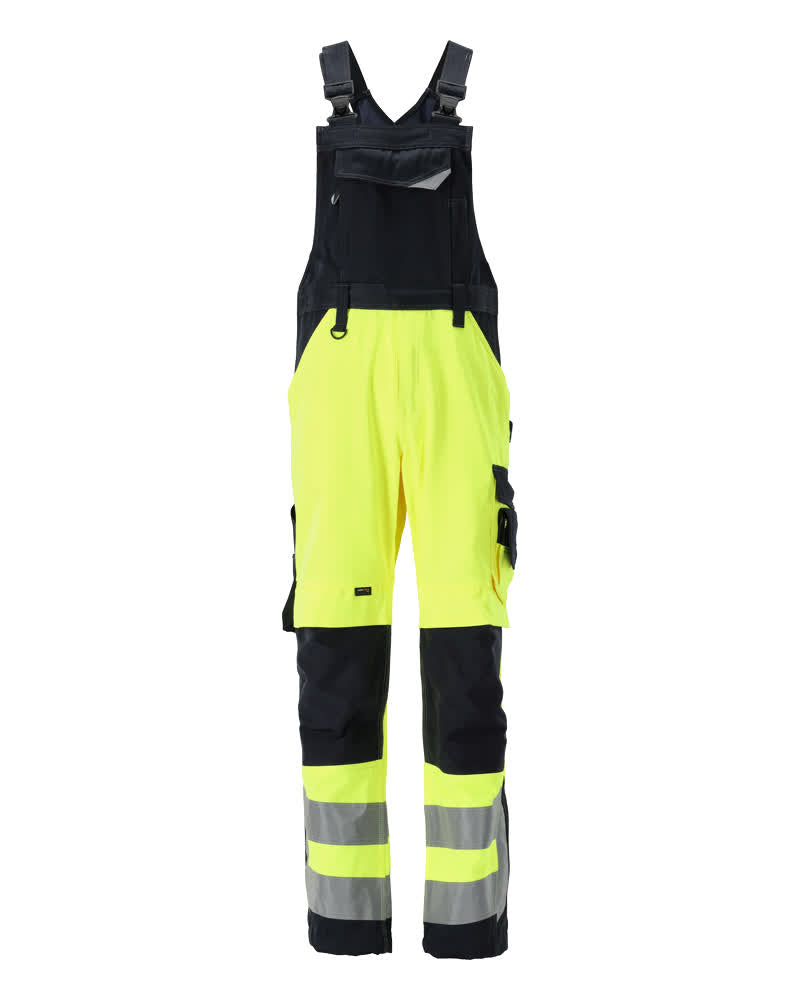 Mascot Safe Supreme Am. Overalls 15569-860 Newcastle fluo geel-donker marineblauw(17010)