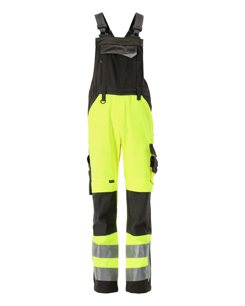 Mascot Safe Supreme Am. Overalls 15569-860 Newcastle fluo geel-donker antracietgrijs(1718)