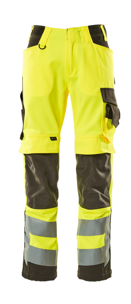 Mascot Safe Supreme Broeken 15579-860 Kendal fluo geel-donker antracietgrijs(1718)