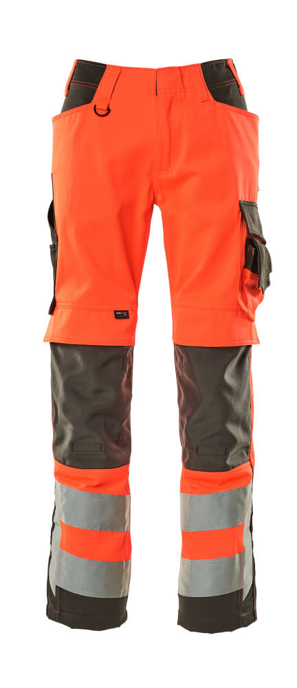 Mascot Safe Supreme Broeken 15579-860 Kendal fluo rood-donker antracietgrijs(22218)
