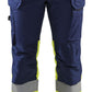 Blaklader Broeken 15581811 HiVis marineblauw-fluo geel(8933)