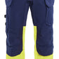 Blaklader Broeken 15581811 HiVis marineblauw-fluo geel(8933)