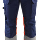 Blaklader Broeken 15581811 HiVis marineblauw- fluo oranje(8953)