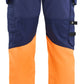 Blaklader Broeken 15581811 HiVis marineblauw- fluo oranje(8953)