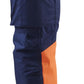 Blaklader Broeken 15581811 HiVis marineblauw- fluo oranje(8953)