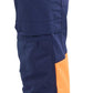 Blaklader Broeken 15581811 HiVis marineblauw- fluo oranje(8953)