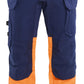 Blaklader Broeken 15581811 HiVis marineblauw- fluo oranje(8953)