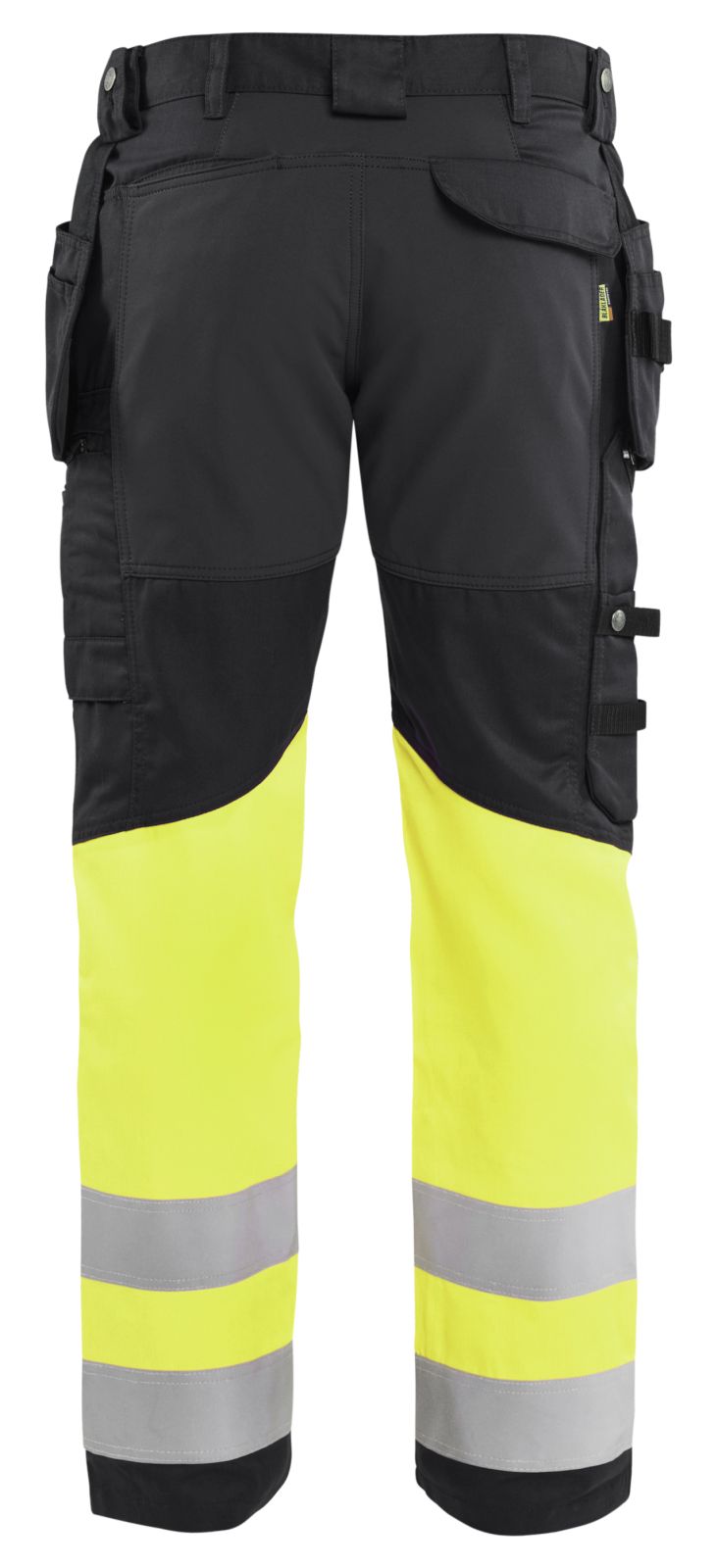 Blaklader Broeken 15581811 HiVis zwart-fluo geel(9933)