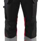 Blaklader Broeken 15581811 HiVis zwart-fluo rood(9955)