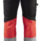 Blaklader Broeken 15581811 HiVis zwart-fluo rood(9955)
