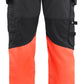 Blaklader Broeken 15581811 HiVis zwart-fluo rood(9955)