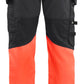 Blaklader Broeken 15581811 HiVis zwart-fluo rood(9955)