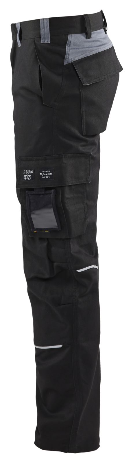 Blaklader Broeken 15611516 Vlamvertragend zwart-grijs(9994)