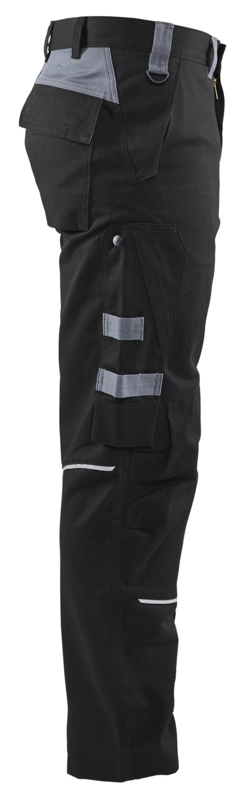 Blaklader Broeken 15611516 Vlamvertragend zwart-grijs(9994)