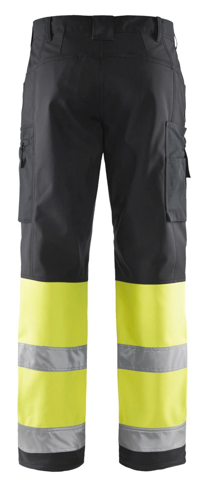 Blaklader Broeken 15622517 HiVis zwart-geel(9933)
