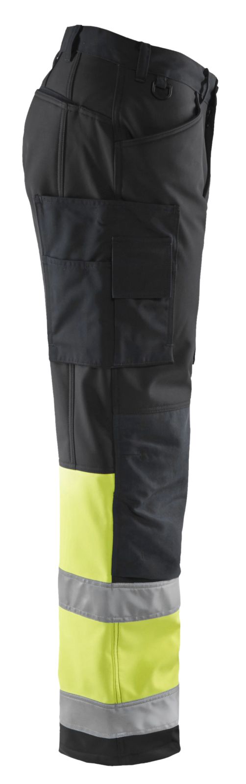 Blaklader Broeken 15622517 HiVis zwart-geel(9933)