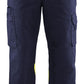 Blaklader Broeken 15641811 HiVis marineblauw-fluo geel(8933)