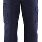 Blaklader Broeken 15641811 HiVis marineblauw-fluo oranje(8953)