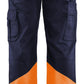 Blaklader Broeken 15641811 HiVis marineblauw-fluo oranje(8953)