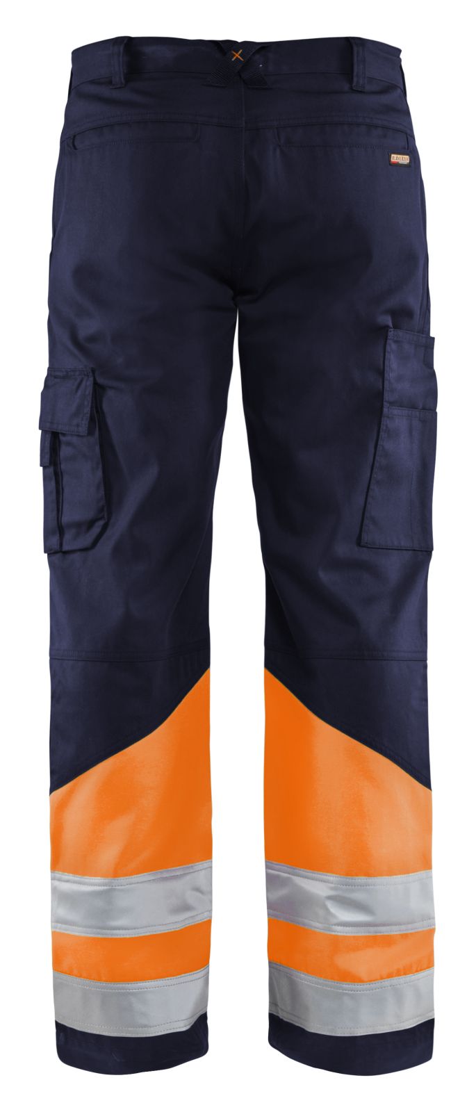 Blaklader Broeken 15641811 HiVis marineblauw-fluo oranje(8953)