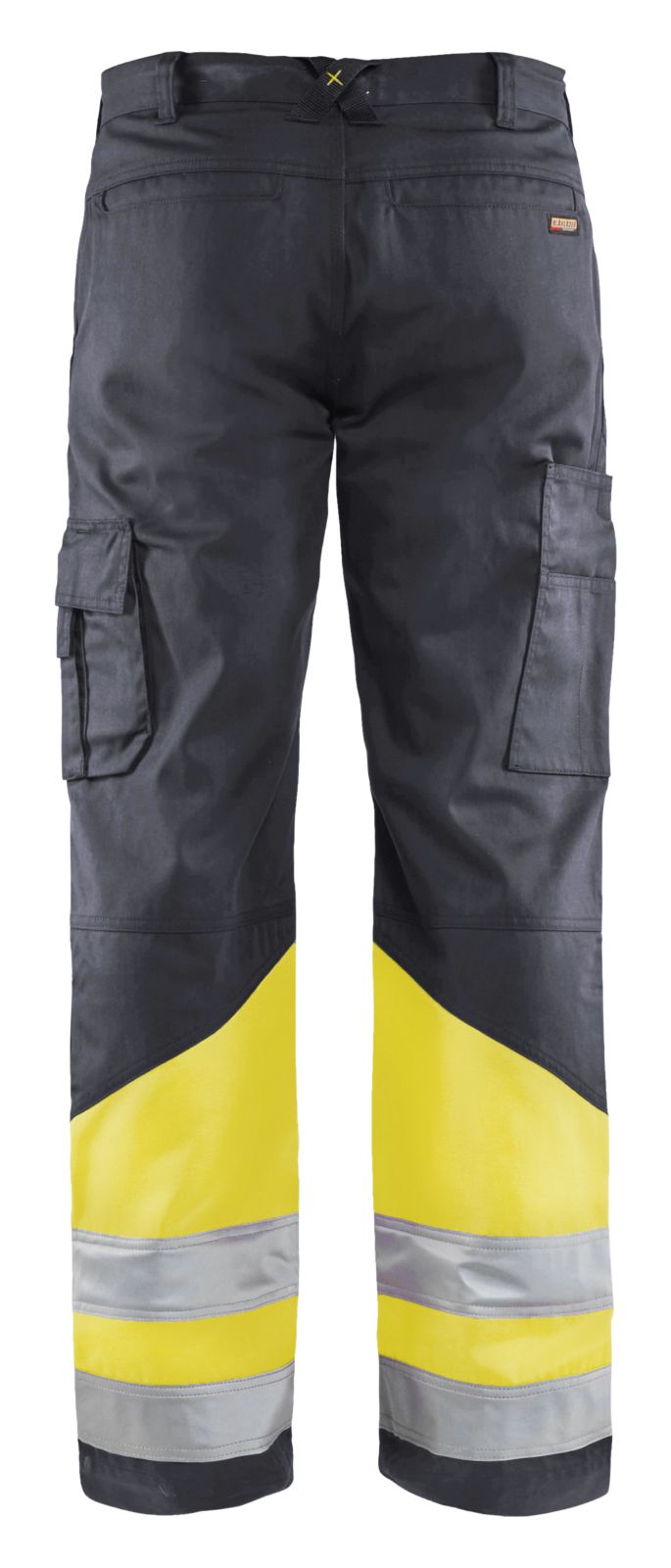 Blaklader Broeken 15641811 HiVis middelgrijs-fluo geel(9633)