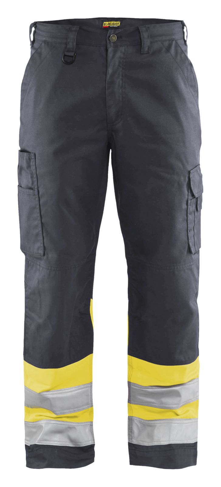 Blaklader Broeken 15641811 HiVis middelgrijs-fluo geel(9633)