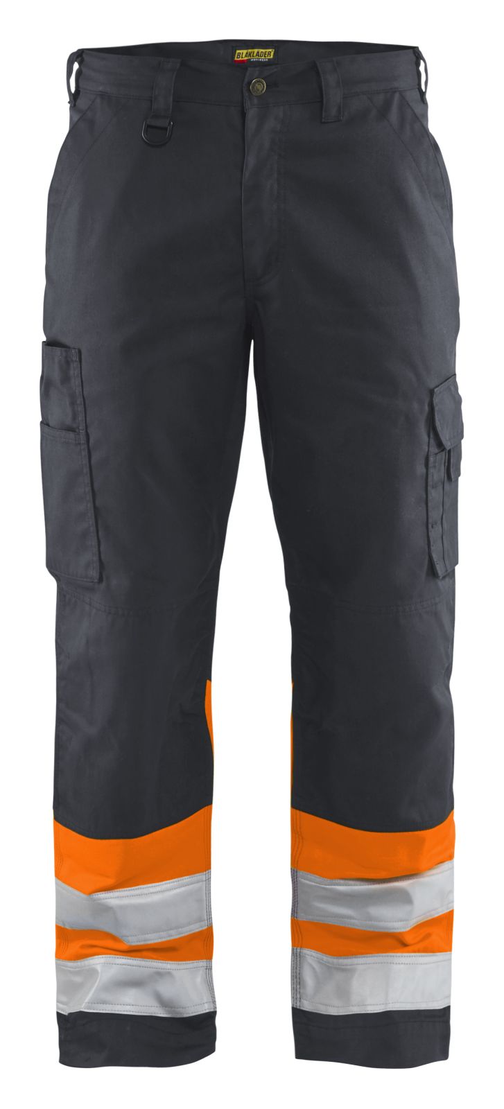 Blaklader Werkbroeken 15641811 middelgrijs-fluo-oranje(9653)