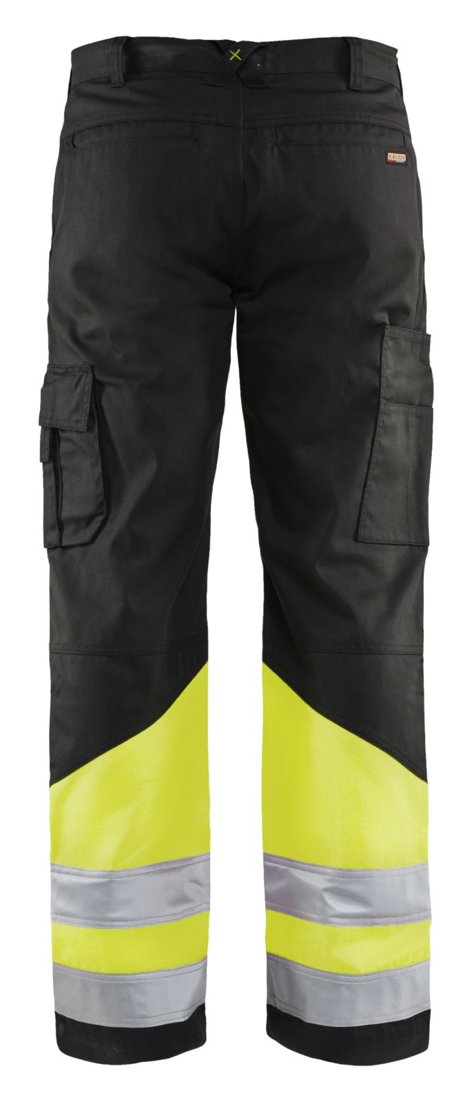 Blaklader Broeken 15641811 HiVis zwart-fluo geel(9933)