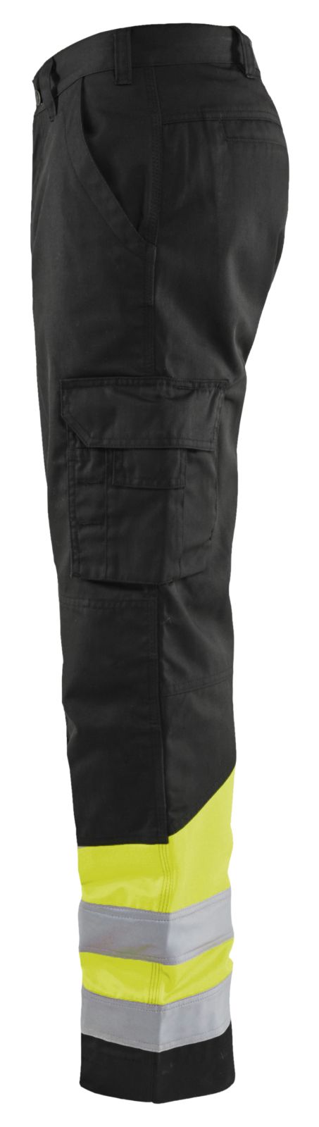 Blaklader Broeken 15641811 HiVis zwart-fluo geel(9933)