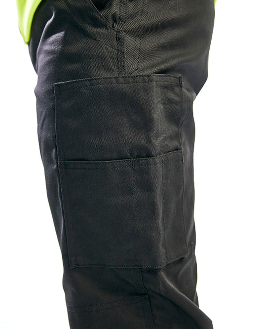 Blaklader Broeken 15641811 HiVis zwart-fluo geel(9933)