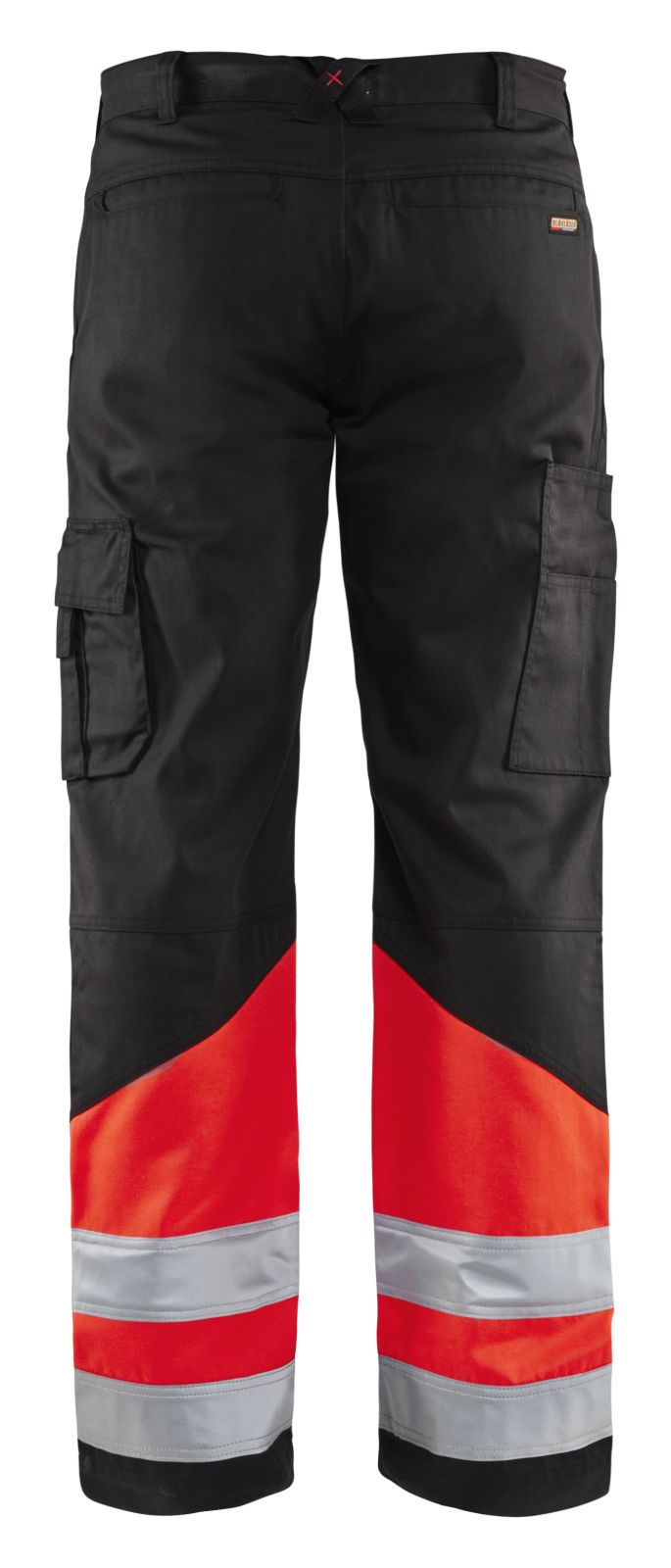 Blaklader Broeken 15641811 HiVis zwart-fluo rood(9955)
