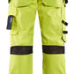 Blaklader Broeken 15651811 HiVis fluo geel-marineblauw(3389)
