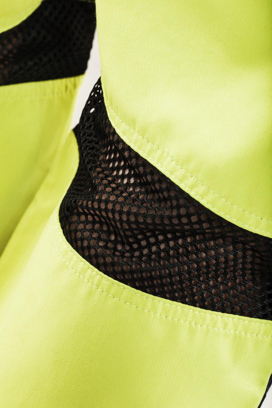 Blaklader Broeken 15651811 HiVis fluo geel-marineblauw(3389)