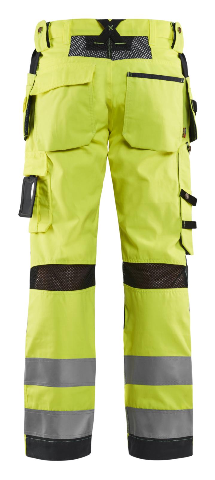 Blaklader Broeken 15651811 HiVis fluo geel-zwart(3399)